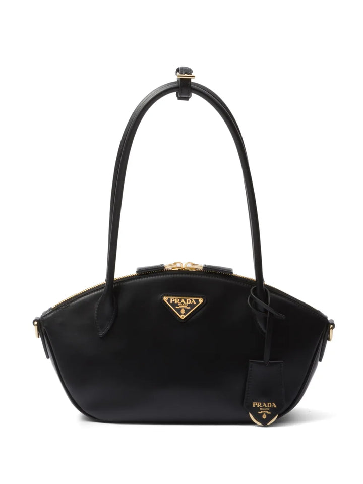 small leather handbag