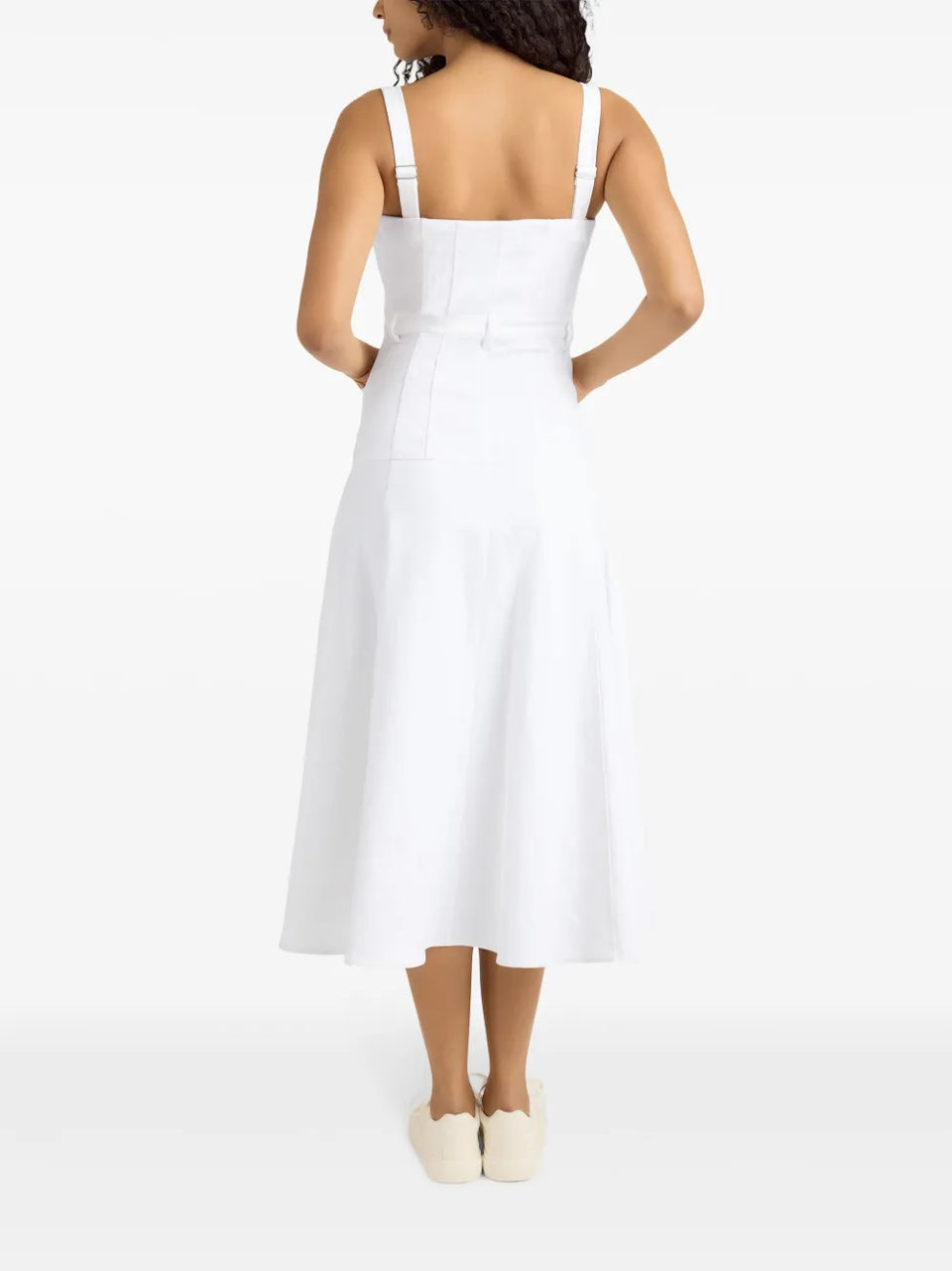 Veena denim midi dress