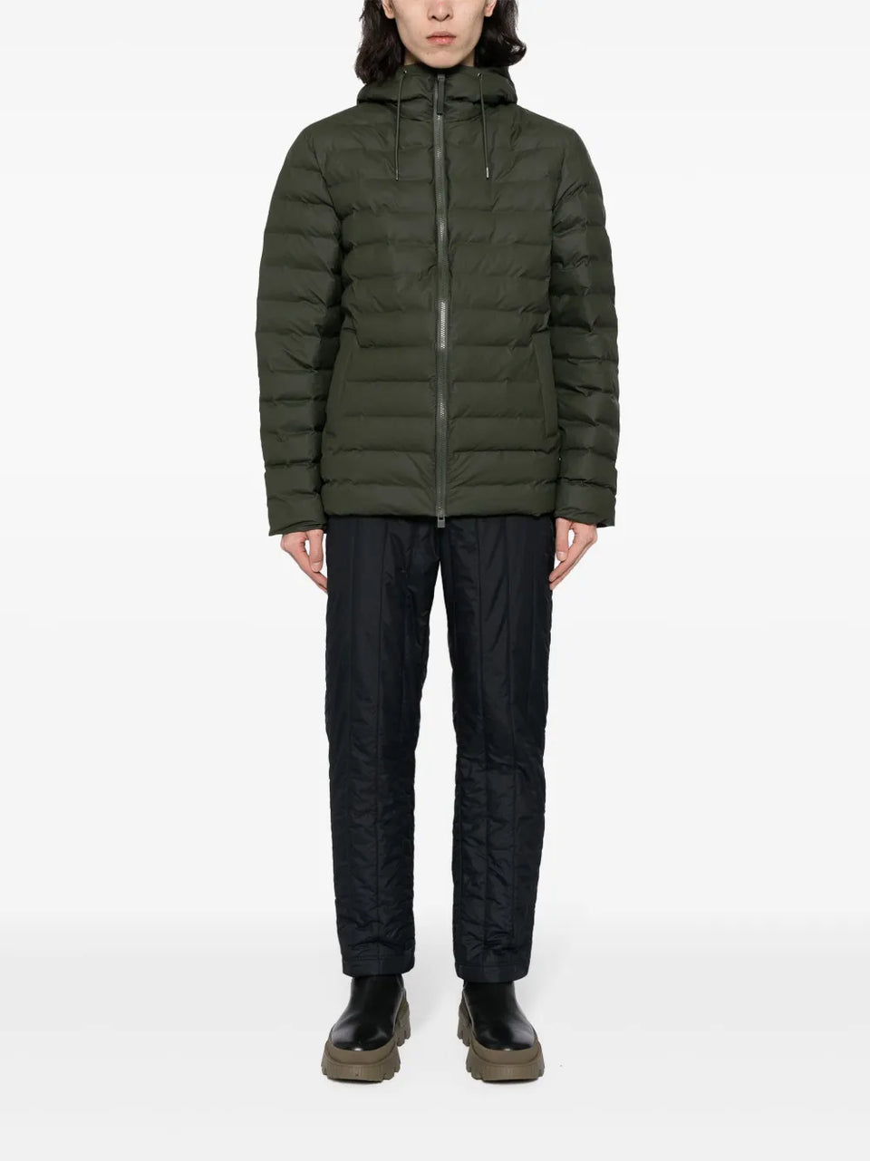 Lohka hooded puffer jacket
