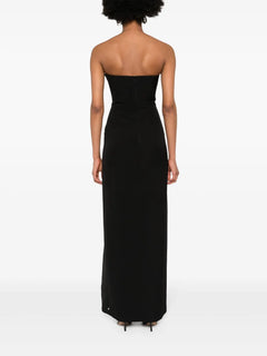 crystal-embellished maxi dress