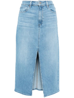 Angela denim midi skirt