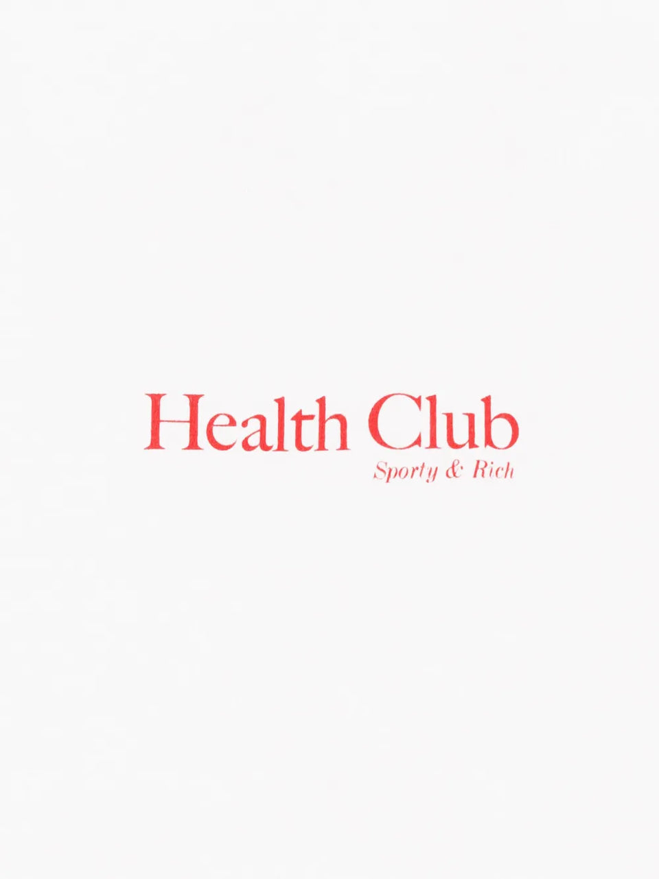 Health Club baseball T-Shirt