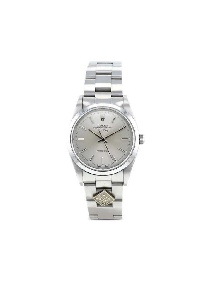 2005 pre-owned Rolex Air King Domino's - 34 mm