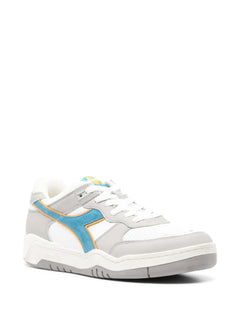 B.560 Used panelled leather sneakers