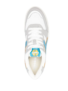 B.560 Used panelled leather sneakers