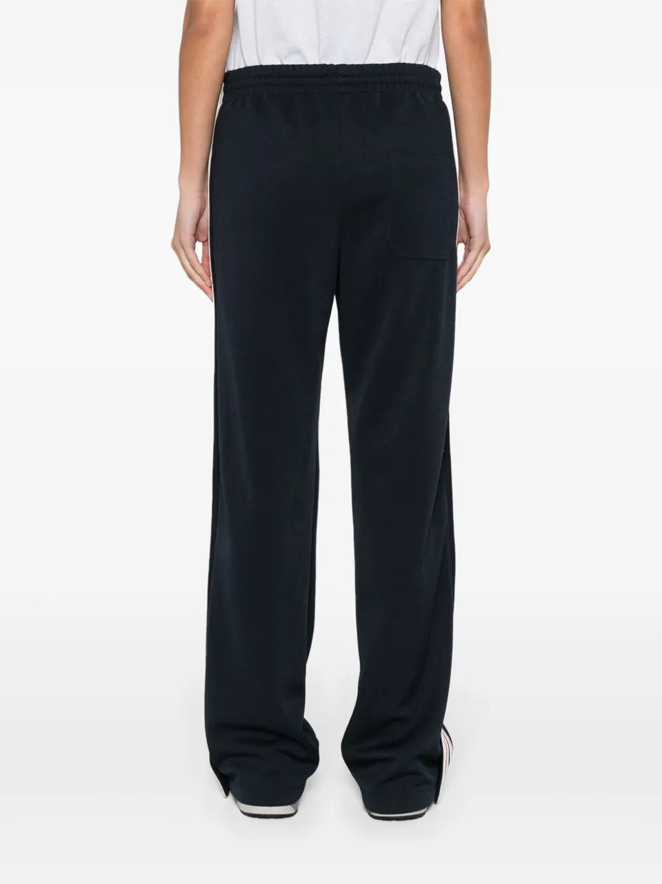 striped track pants
