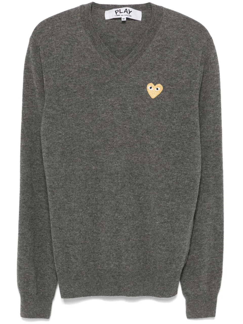 heart-patch sweater