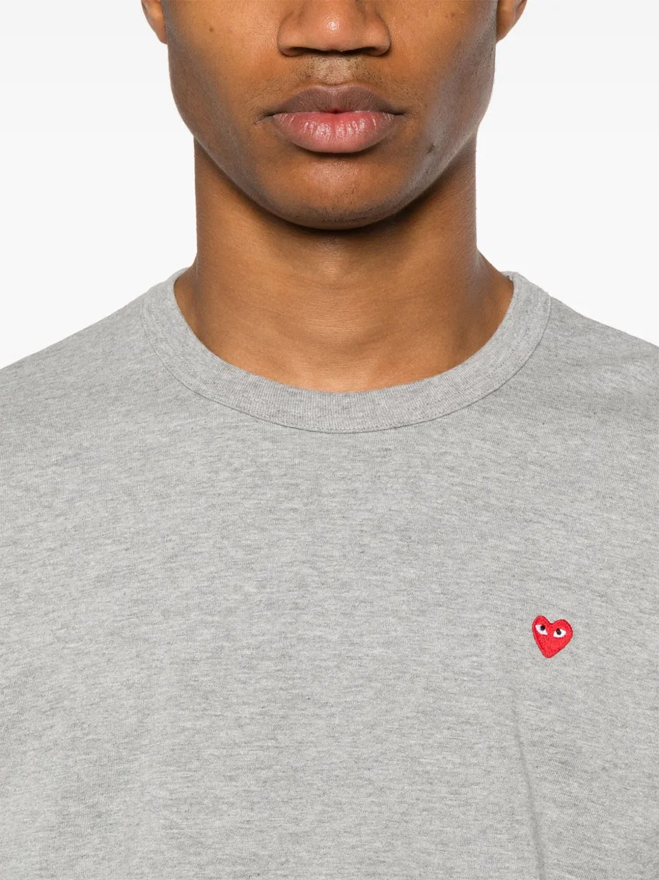 Heart-patch cotton T-Shirt
