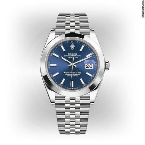 Rolex | Datejust | 126300-0002 | Steel | 41 mm | Steel | Blue | Automatic