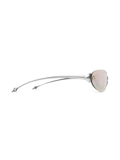 Tta oval-frame sunglasses