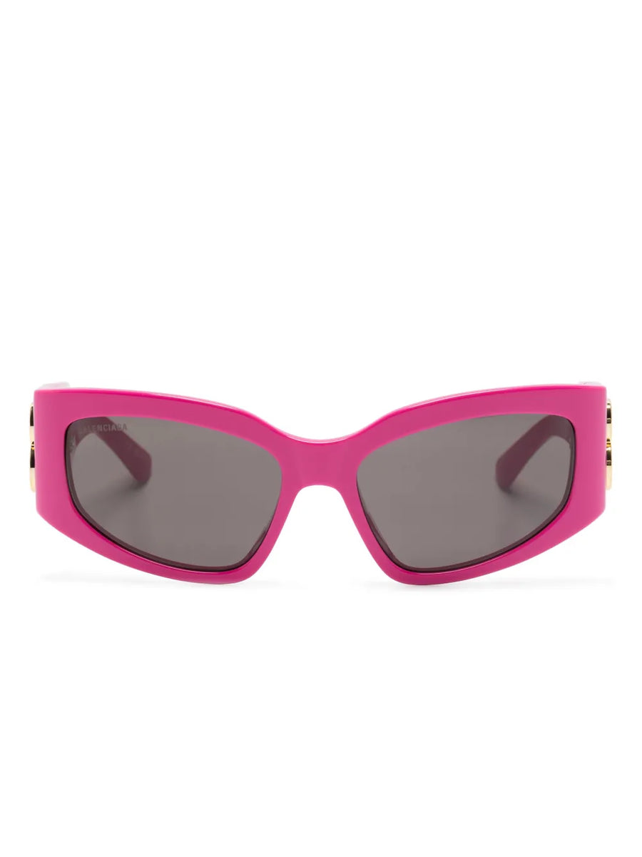 Bossy butterfly-frame sunglasses