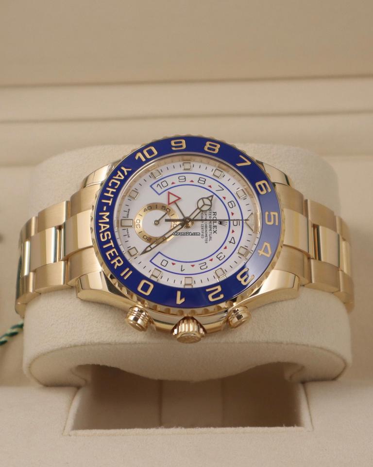 Rolex | Yacht-Master II | 116688-0002 | Yellow gold | 44 mm | Yellow gold | White | Automatic