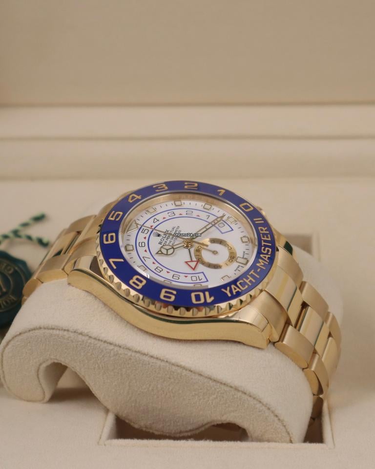 Rolex | Yacht-Master II | 116688-0002 | Yellow gold | 44 mm | Yellow gold | White | Automatic