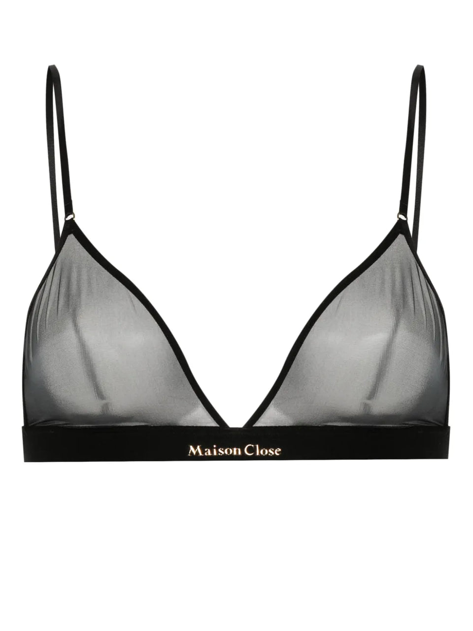 Double Sens triangle bralette
