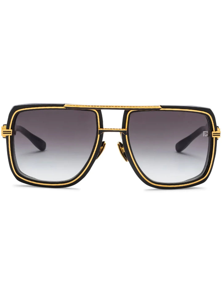 Soldier pilot-frame sunglasses