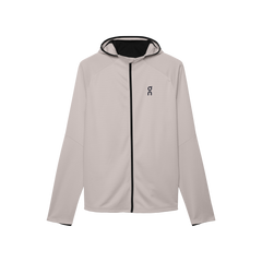 On Climate Zip Hoodie Silver