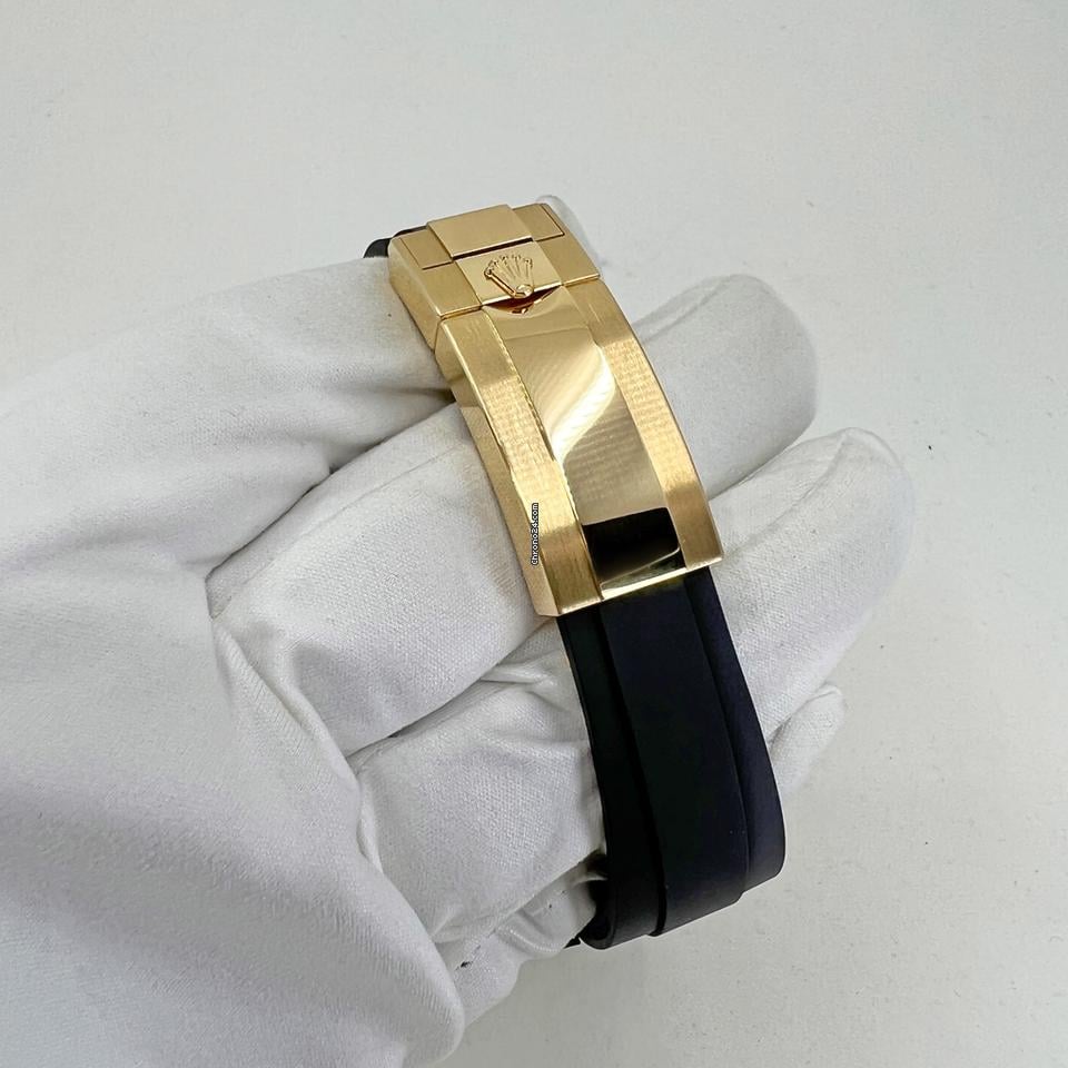 Rolex | Yacht-Master | 226658-0001 | Yellow gold | 42 mm | Rubber | Black | Automatic