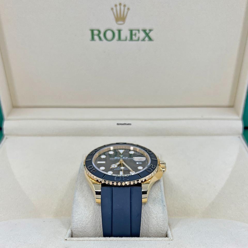 Rolex | Yacht-Master | 226658-0001 | Yellow gold | 42 mm | Rubber | Black | Automatic