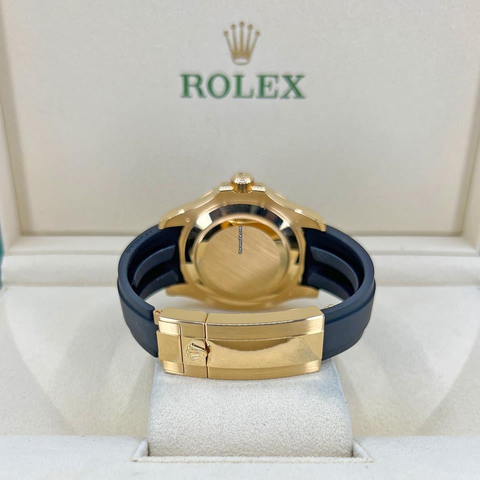 Rolex | Yacht-Master | 226658-0001 | Yellow gold | 42 mm | Rubber | Black | Automatic