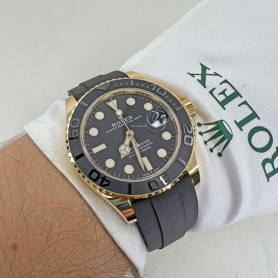 Rolex | Yacht-Master | 226658-0001 | Yellow gold | 42 mm | Rubber | Black | Automatic