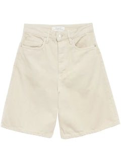 logo-patch cotton-blend shorts