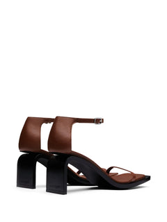Stream 75mm leather sandals