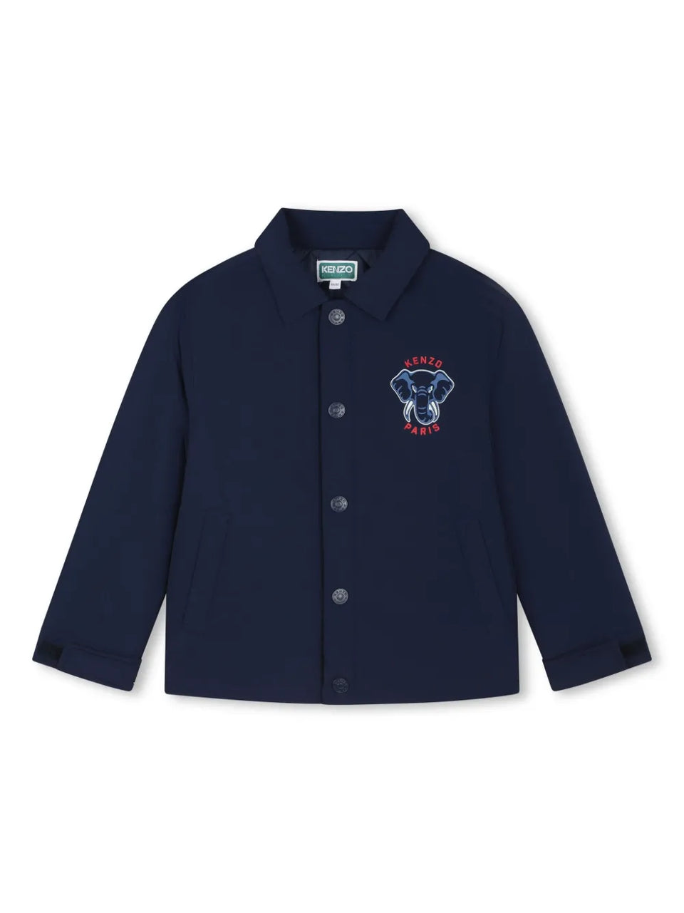 logo-print coach jacket