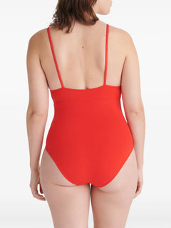 Larcin V-neck swimsuit