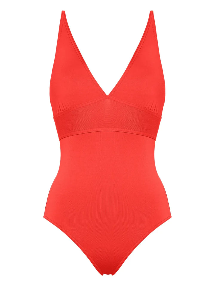 Larcin V-neck swimsuit