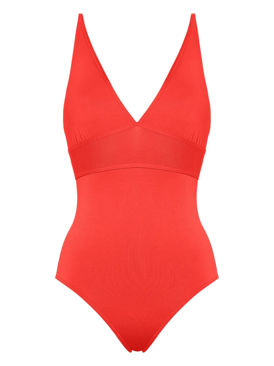 Larcin V-neck swimsuit