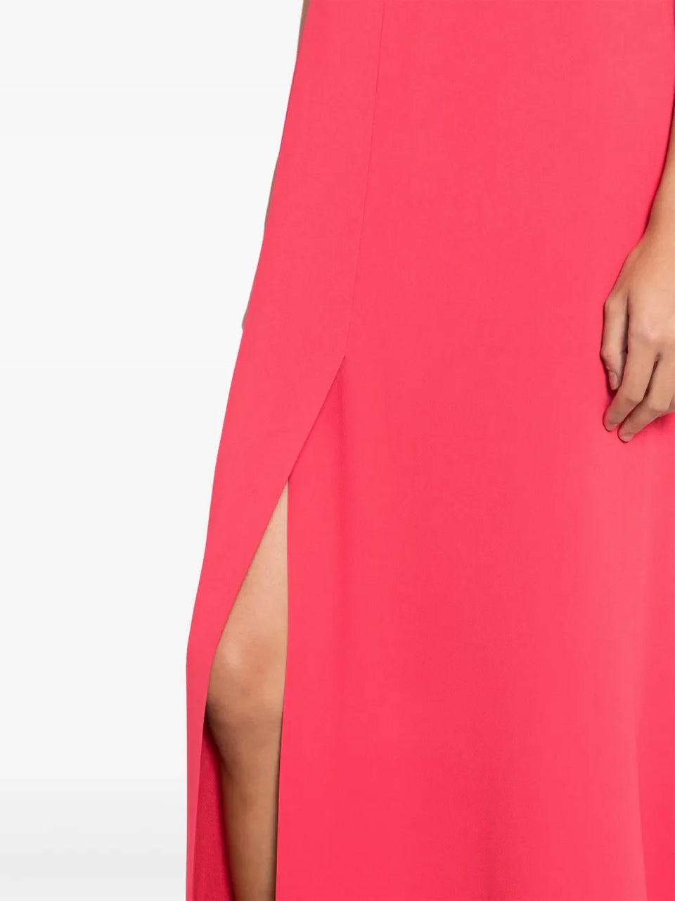 V-neck long dress