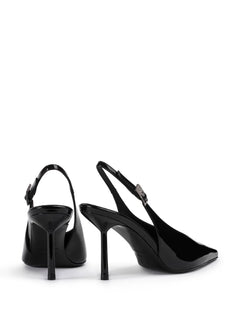Clivage leather pumps
