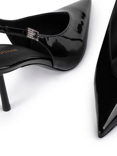 Clivage leather pumps