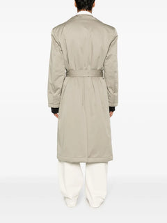 belted double-breasted coat