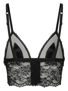 lace longline bralette