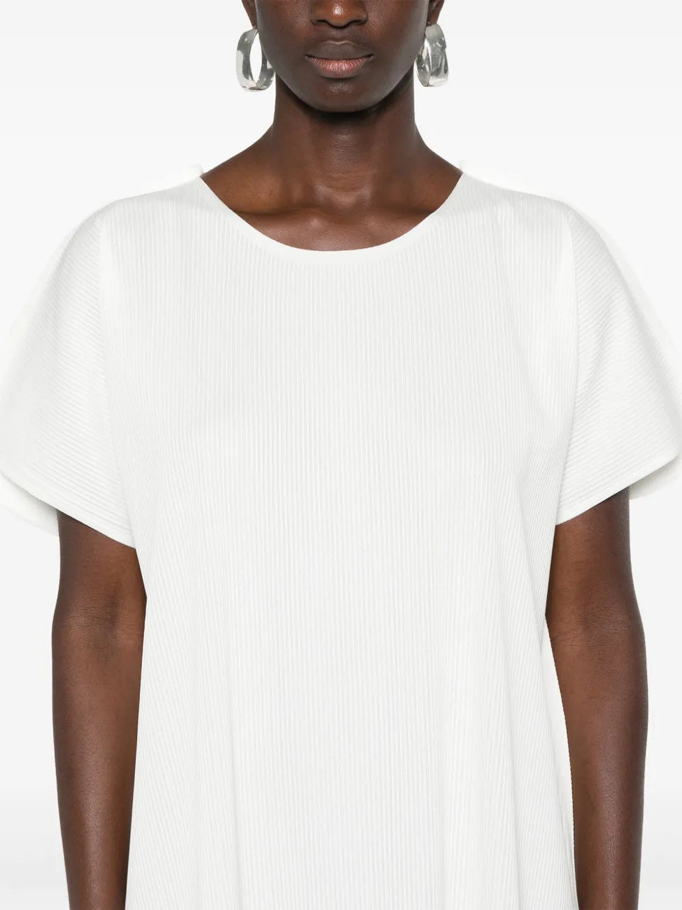A-Poc Form ribbed midi dress