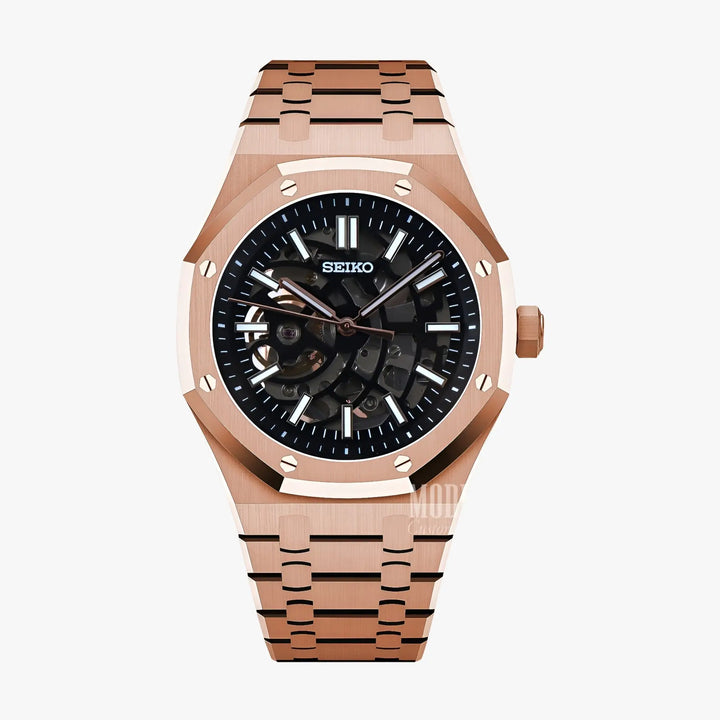 Royal Seikoak Rose Gold Skeleton