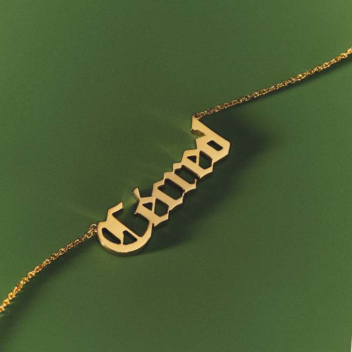 Nameplate Necklace