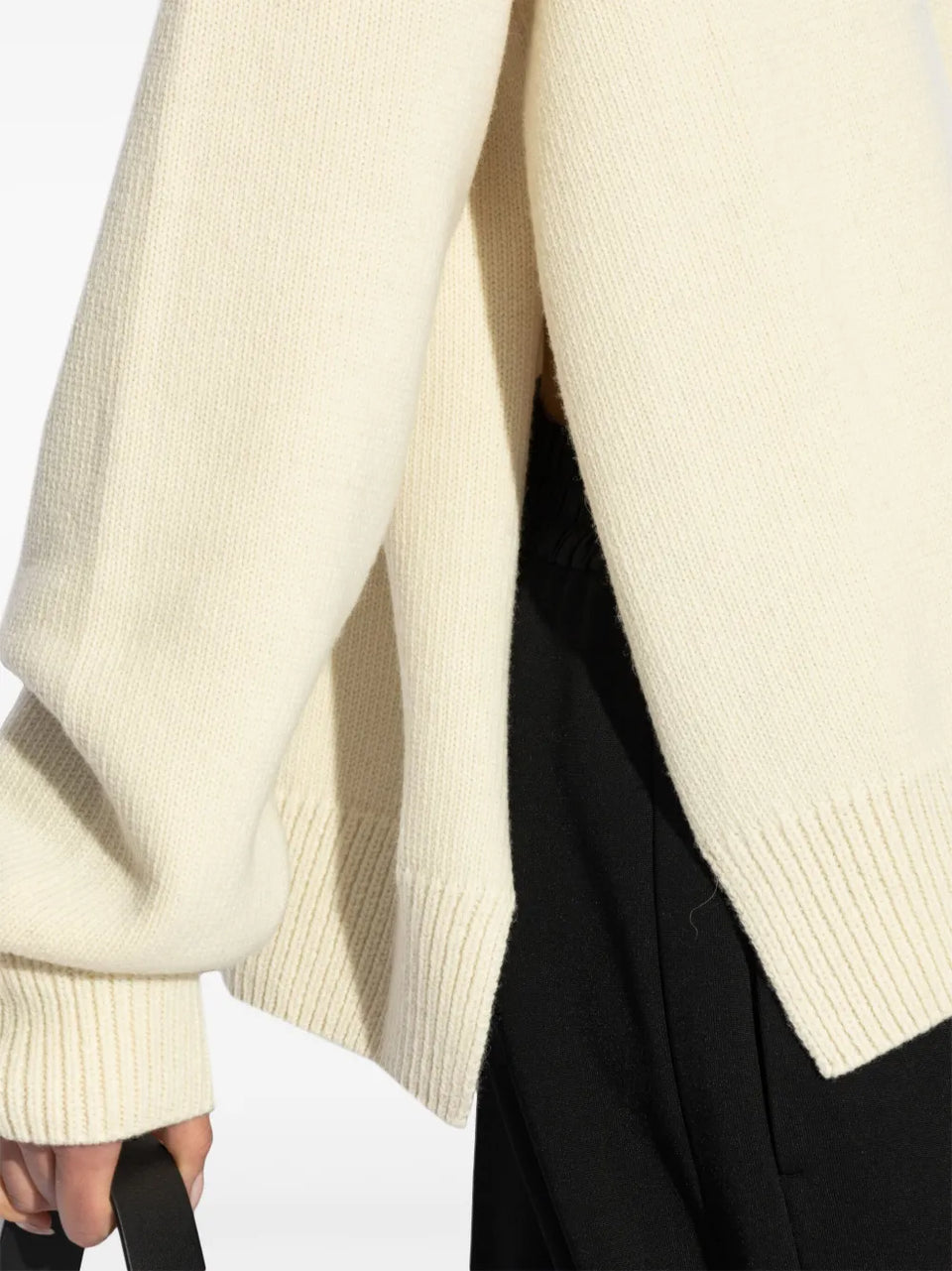drop-shoulder crew-neck jumper