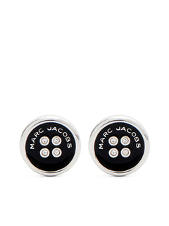 Button earrings