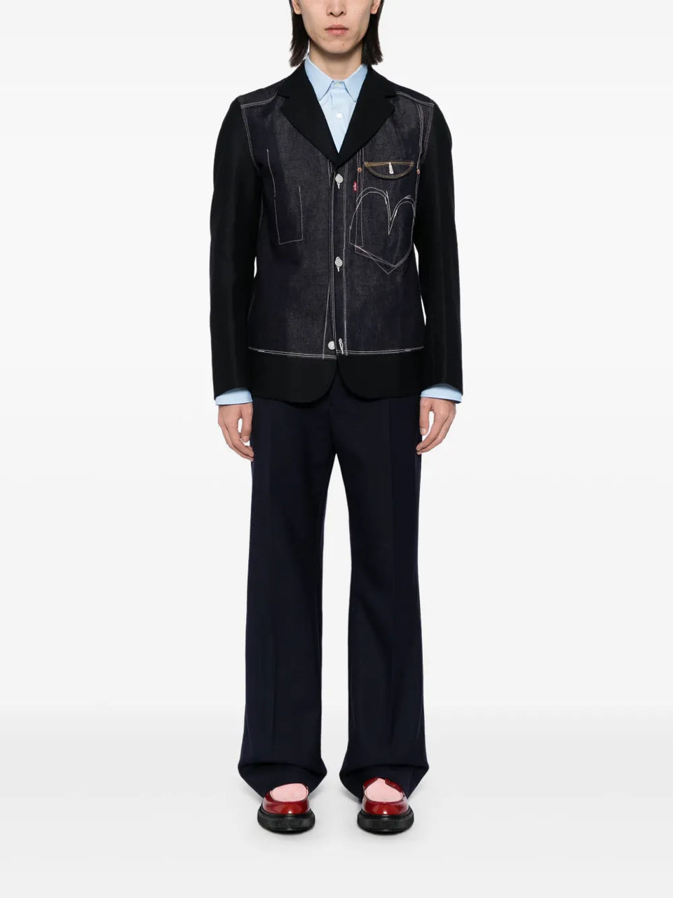x Levi's denim blazer