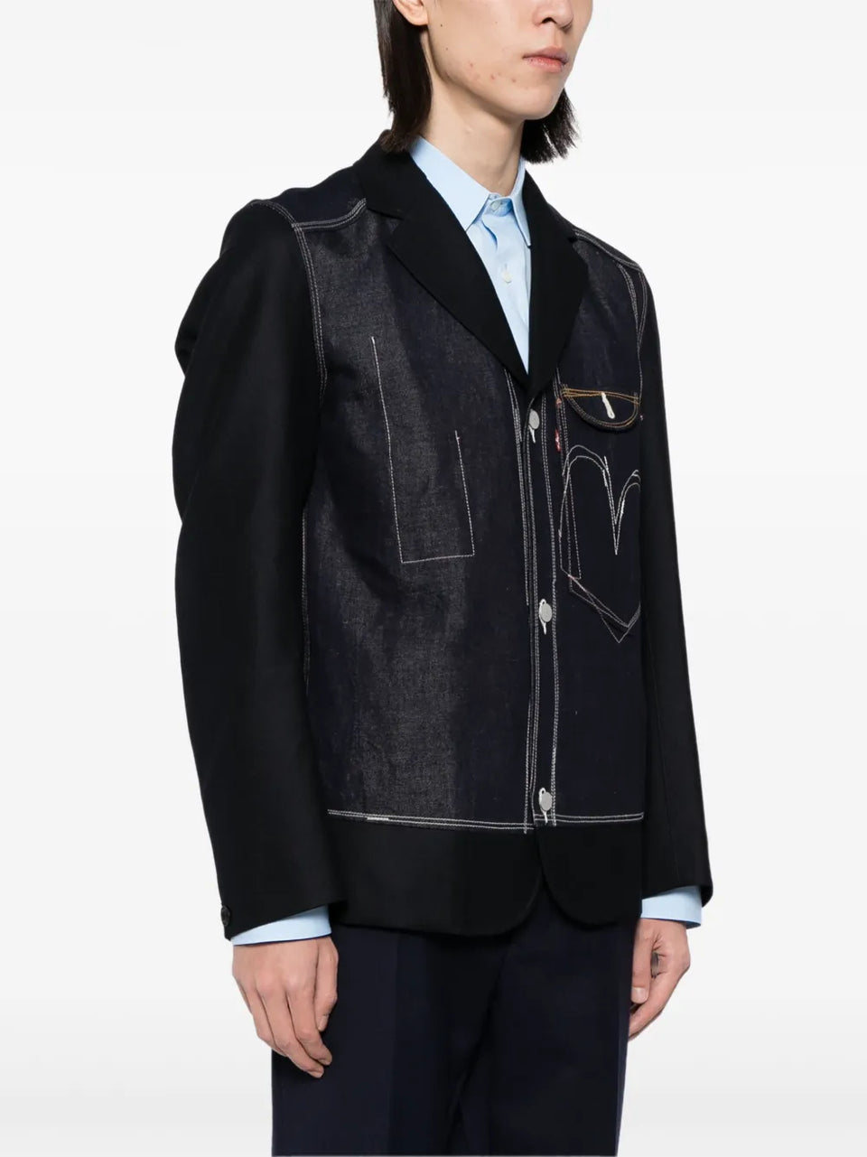 x Levi's denim blazer