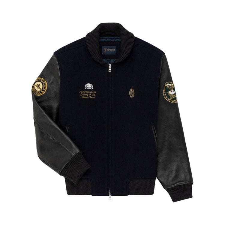 Aimé Leon Dore x Porsche 356 Team Jacket Navy Blazer