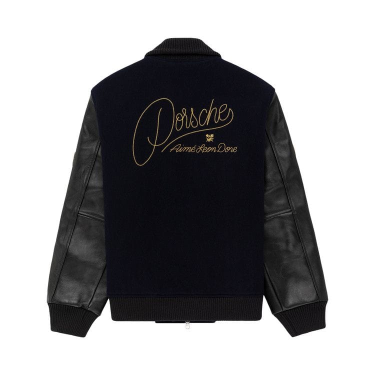 Aimé Leon Dore x Porsche 356 Team Jacket Navy Blazer