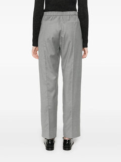 flannel track pants