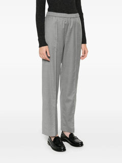 flannel track pants