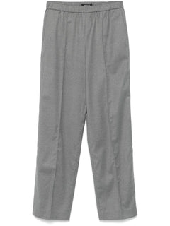 flannel track pants