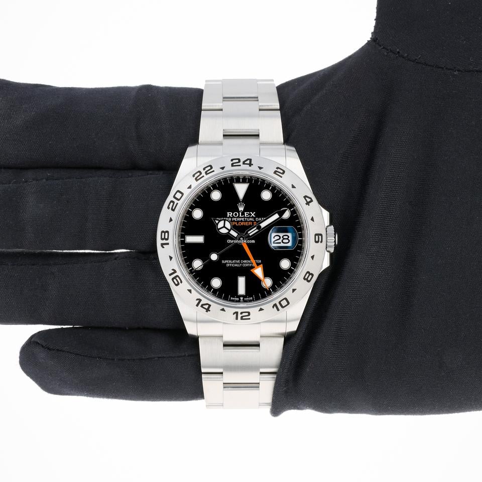 Rolex | Explorer II | 226570 | Steel | 42 x 50 mm | Steel | Black | Automatic