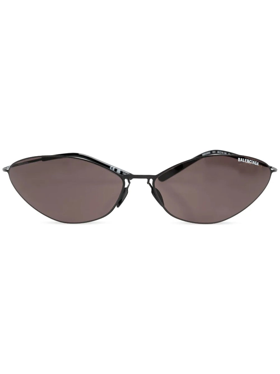 logo-decal cat-eye sunglasses