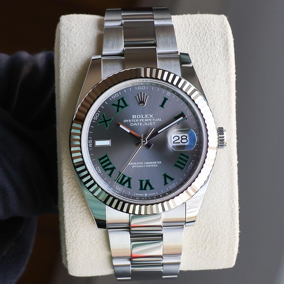 Rolex | Datejust | 126334 | Steel | 41 x 49 mm | Steel | Grey | Automatic